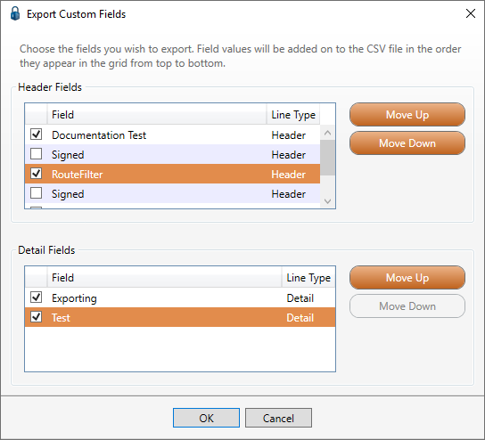 ConfigureInvoiceEntryFieldsCustomFieldExportingExportCustomFieldsdialogselected-mh