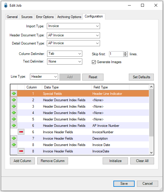 CSVImportConfigurationAddColumnMappingsAddMultipleInvoiceColumn-mh