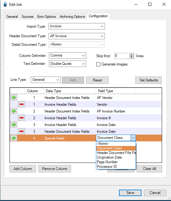 CSVImportConfigurationSpecialFieldsFieldTypecolumndropdown-mh