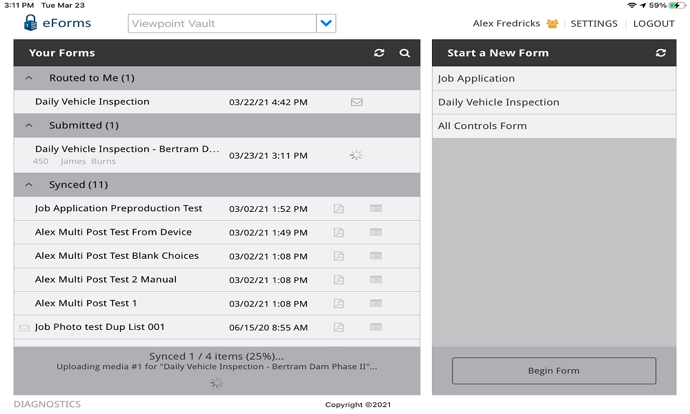 eFormsiPadDashboardwithSyncunderway-mh