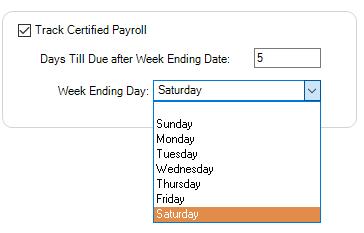 GreenlightCertifiedPayrollmainscreenInfoactiveTrackCertifiedPayrollcheckboxWeekEndingDayfield-mh