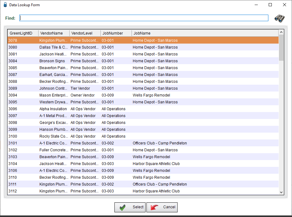 GreenlightmainscreenDataLookupFormwindow-mh