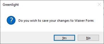GreenlightManageGreenlightLookupTablestabwindowWaiverFormsaddsaveprompt-mh