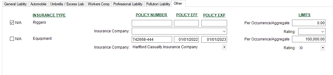 GreenlightVendorscreenVendorInsurancetabInsurancePolicytabsOthertabpane-mh