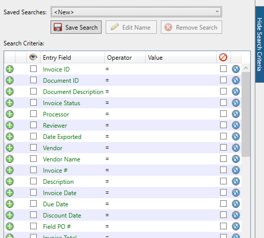 InvoiceSearchSearchCriteriagrid-mh