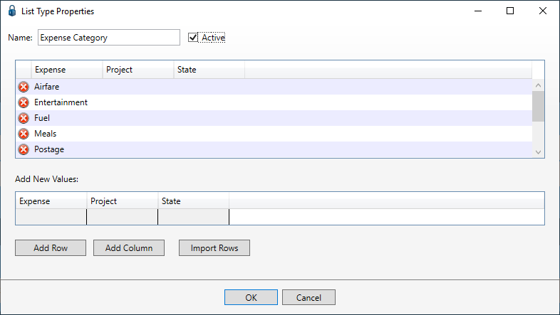 ListTypeEditing