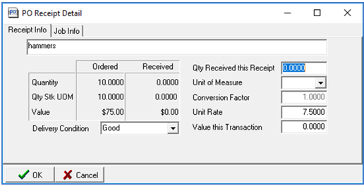 POModuleSagePurchasingModulePOReceiptDetail