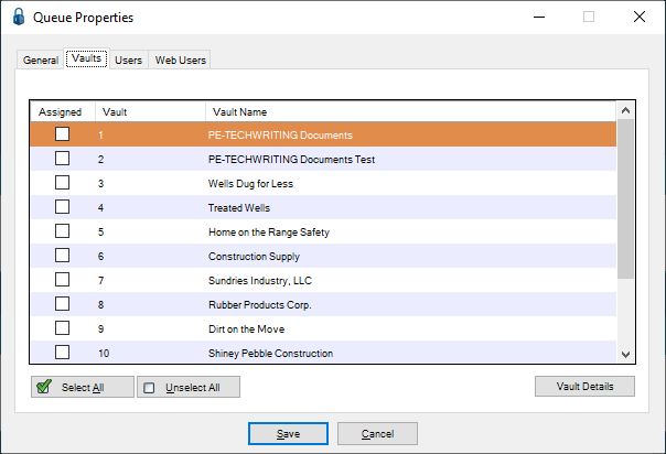 QueuePropertiesVaultTab
