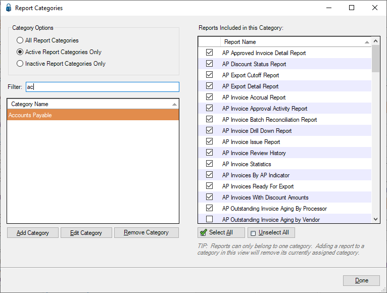 ReportsscreenAdministrationtabReportCategorieswindowwithfilter-mh