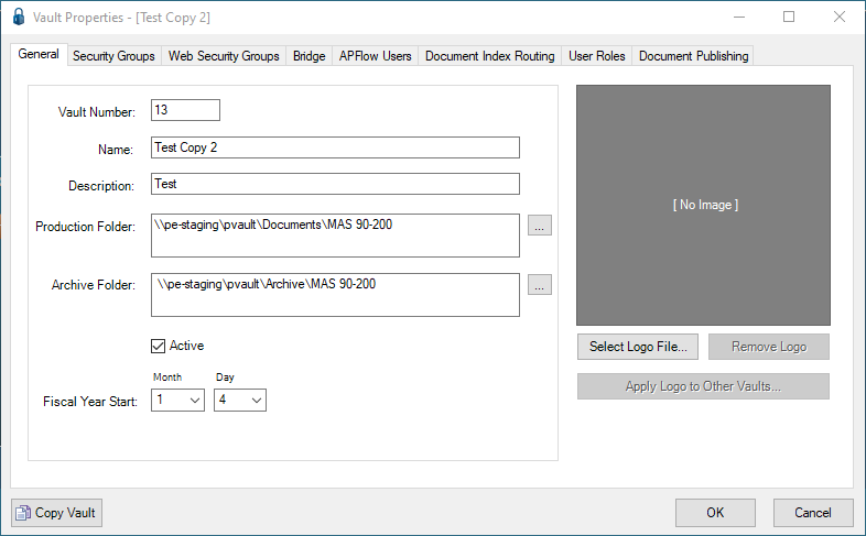 VaultPropertiesSage100ERP-mh