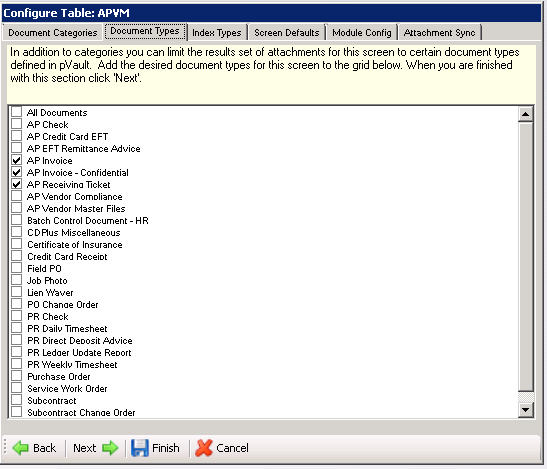 ViewpointConfigureTabledialogboxDocumentTypestab-mh