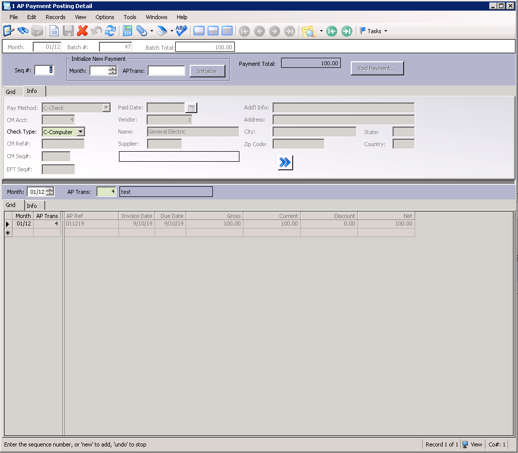 ViewpointCreateCheckAPPaymentPostingDetailwindow-mh