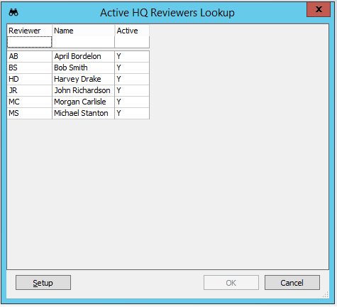 ViewpointSMWorkOrdersscreenReviewerslookup-mh