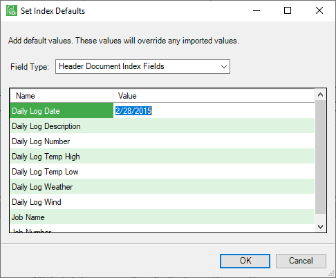 CSVImportConfigurationSetIndexDefaultsdialogpostlookupDocumentImport-mh