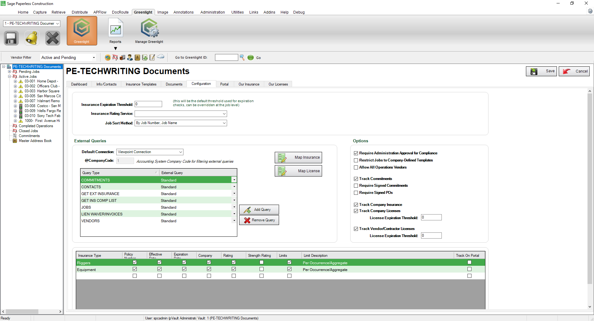 GreenlightCompanyConfigurationExternalQueriespanepopulated-mh