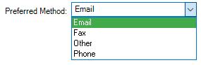 GreenlightMasterAddressBookmainpageAddContactContactswindowPreferredMethodfielddropdown-mh