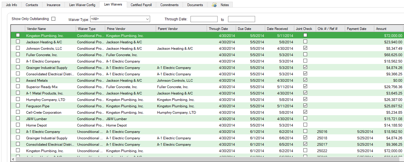 GreenlightVendorLienWaiverVendorLienWaiverConfigtabprogresspaymentAmountcolumn-mh