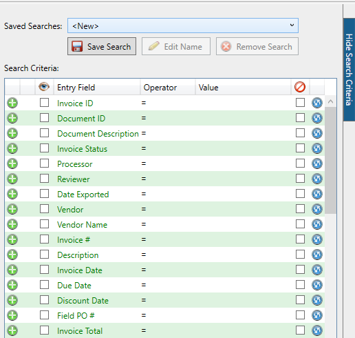 InvoiceSearchSearchCriteriagrid-mh