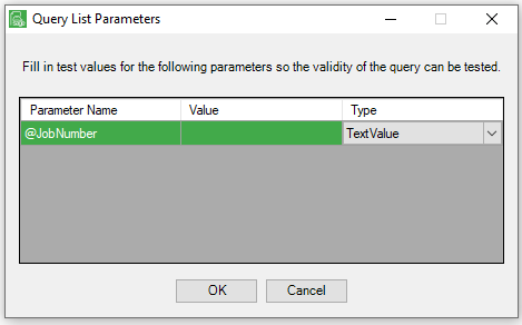 QueryListParameters