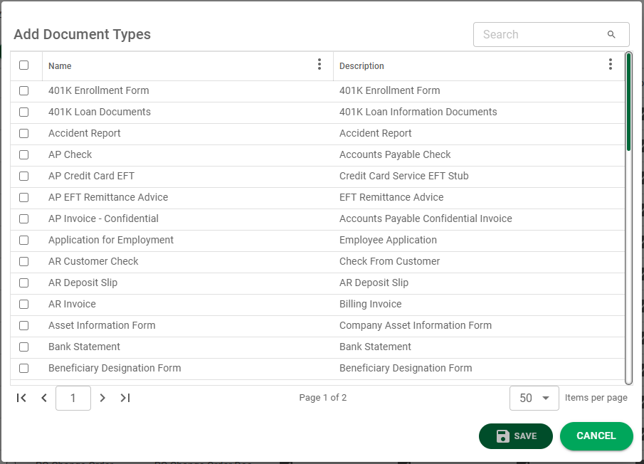 AddDocumentTypesGrid