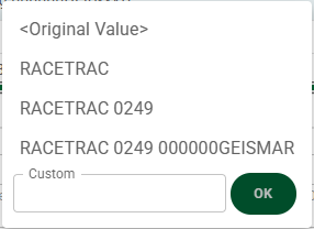CCIVendorMappingdropdownlist-mh