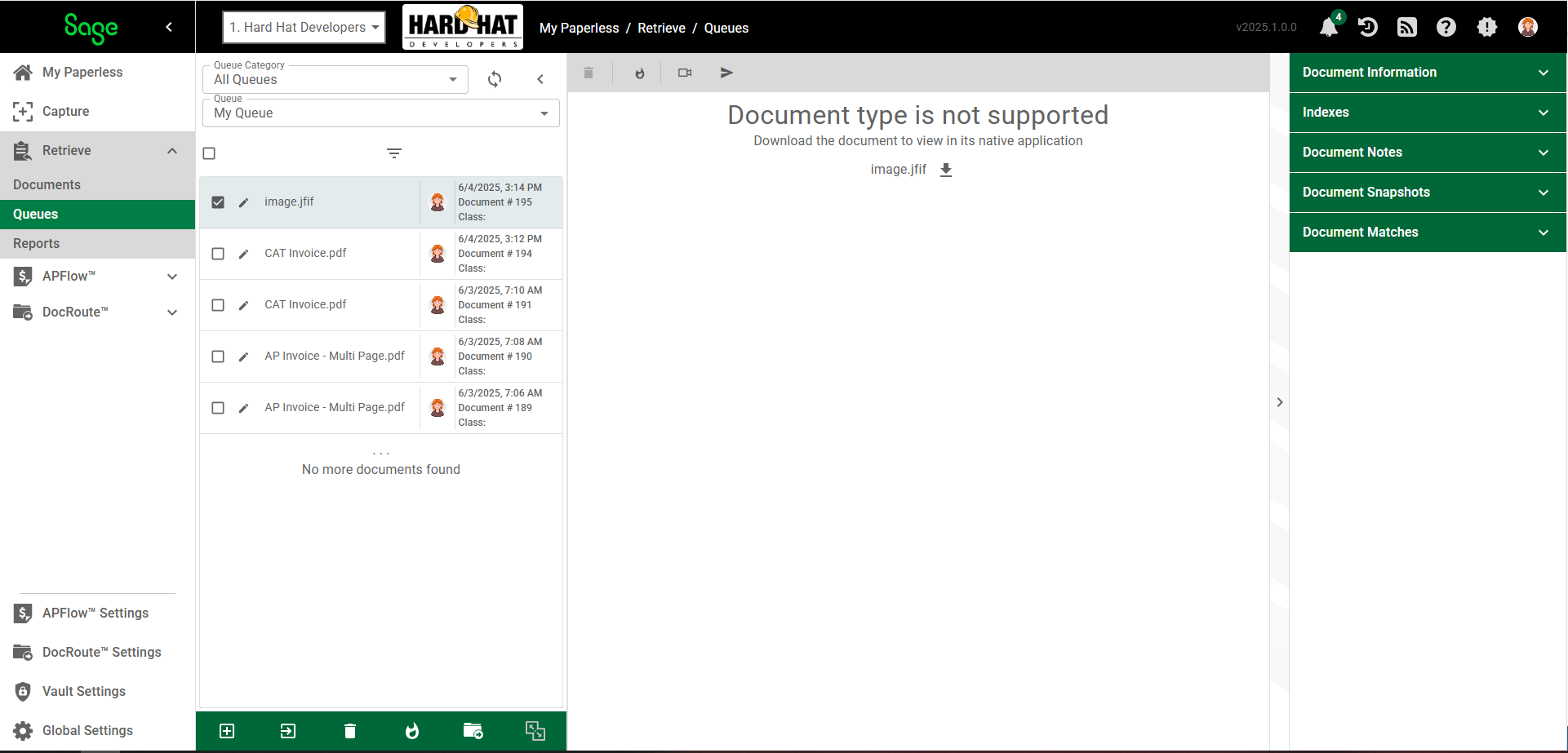DocNotSupported
