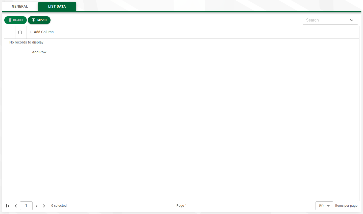 ListDataGrid