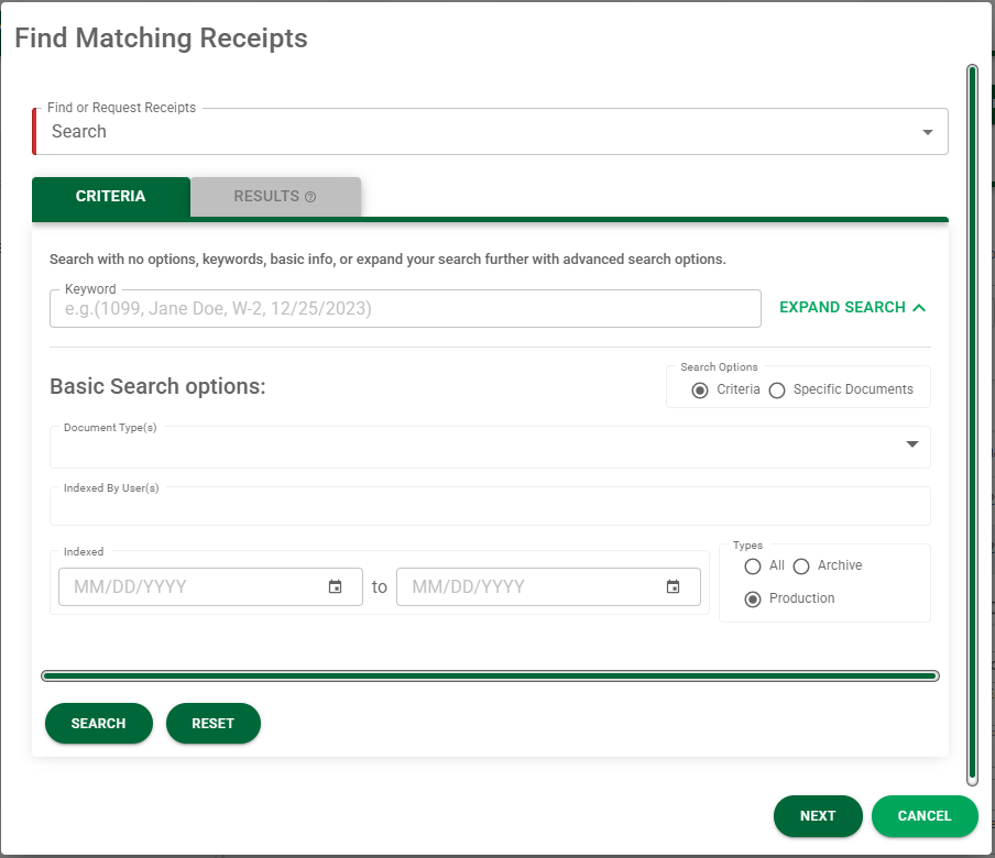 MatchReceiptsFindMatchingReceiptsSearchBasicSearchdialog-mh