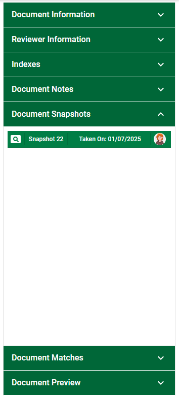 PVCRetrieveQueuesDocumentInformationpaneDocumentSnapshotssection-mh