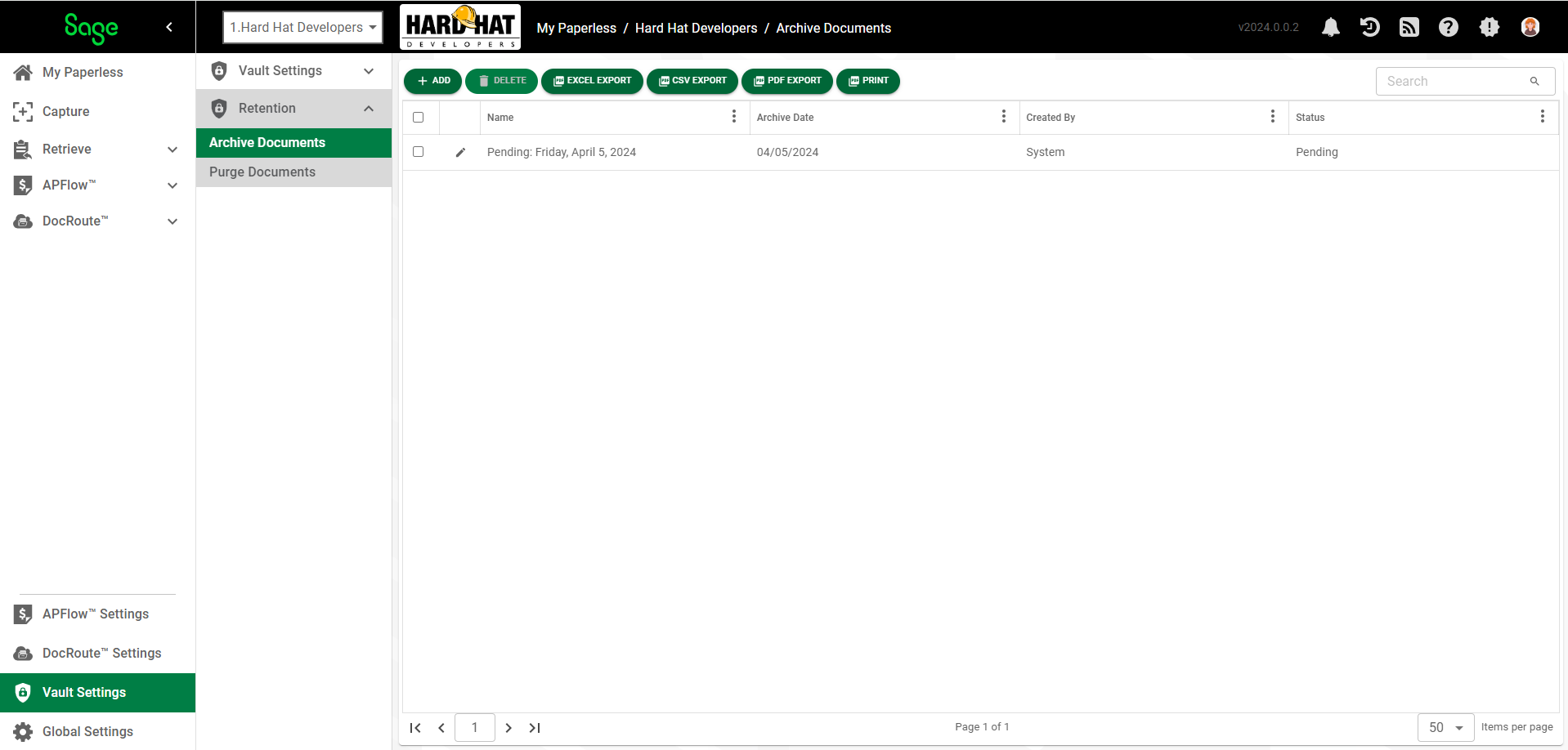 PVCVaultRetentionArchiveDocumentspage