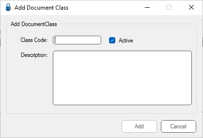 AddDocumentClass