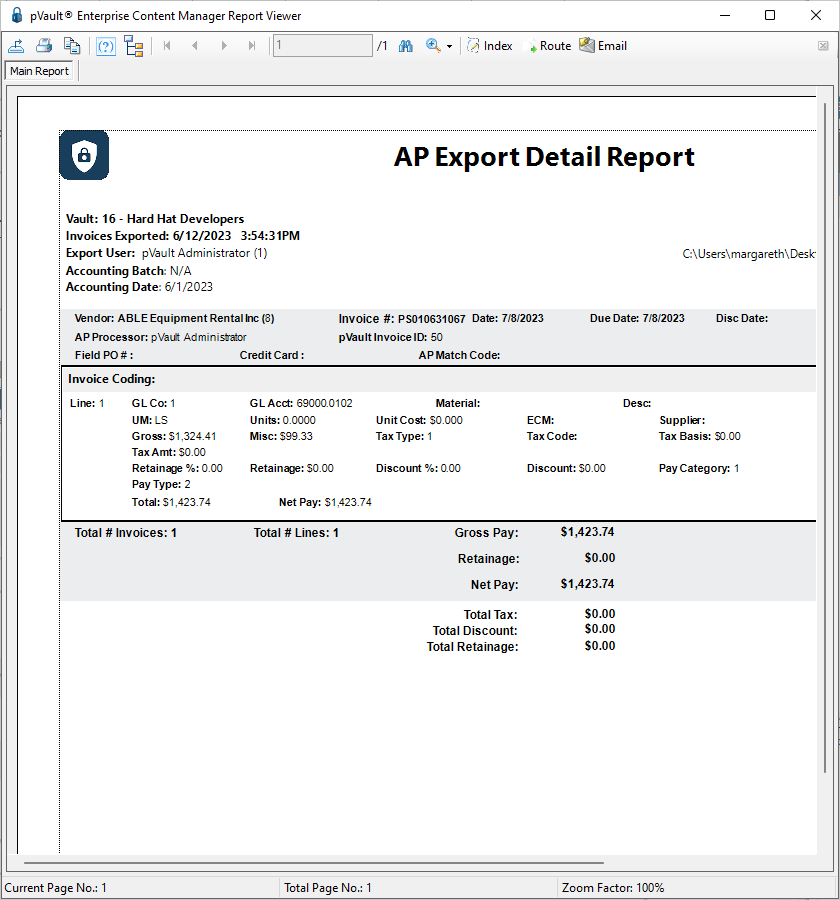 APExportDetailReport