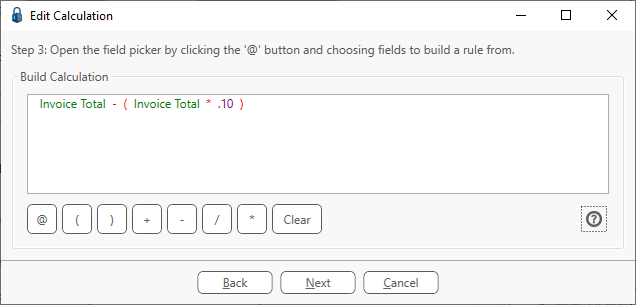 ConfigureInvoiceEntryFieldsFieldCalculationEditCalculationstep3dialogNumbercomplete-mh