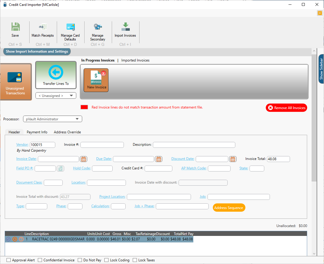 CreditCardImporterCreditCardImportermainscreeninvoice2-mh