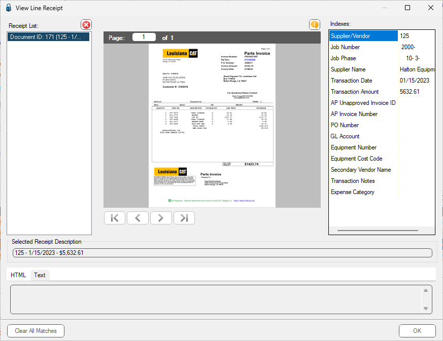 CreditCardImporterSearchUtilityViewLineReceiptwindow-mh