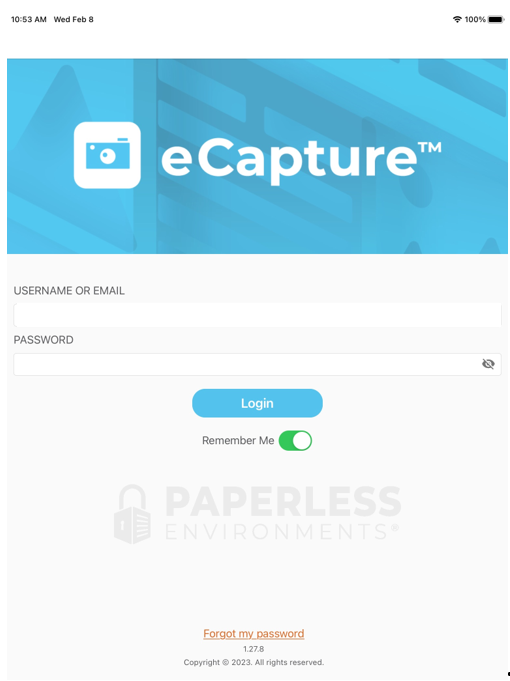 eCaptureLogin