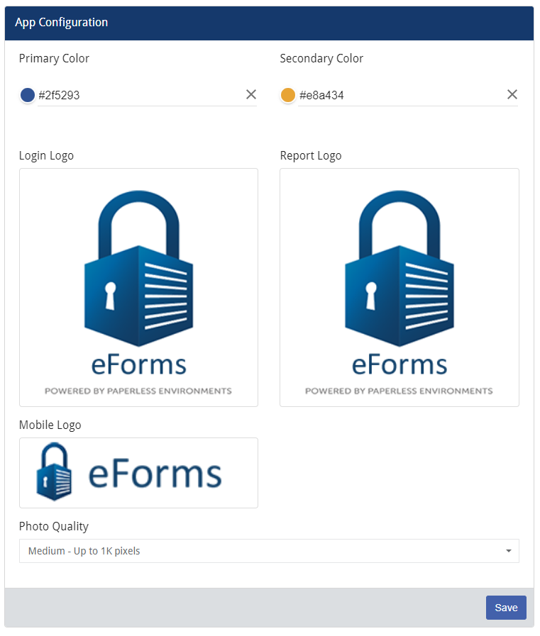 eFormsConfigurationScreen