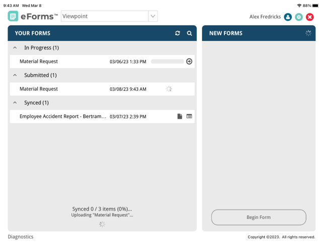 eFormsiPadDashboardwithSyncunderway-mh