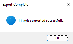 ExportCompletedialog