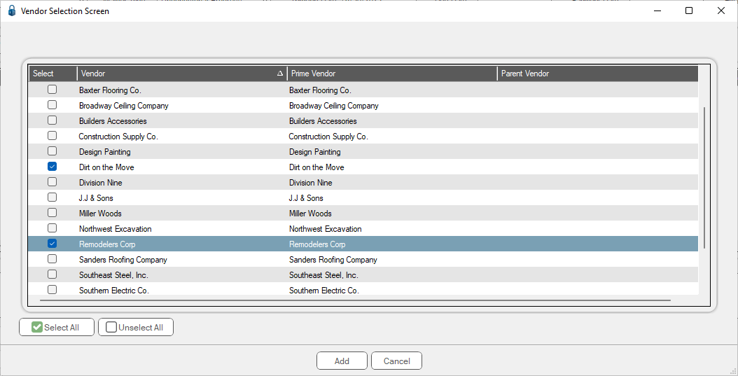 GreenlightAddWaiversGenerateWaiverswindowSelectVendorsVendorSelectionScreenexample-mh