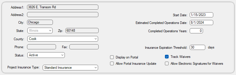 GreenlightJobmainscreenInfotabpanewithTrackWaiverscheckbox-mh