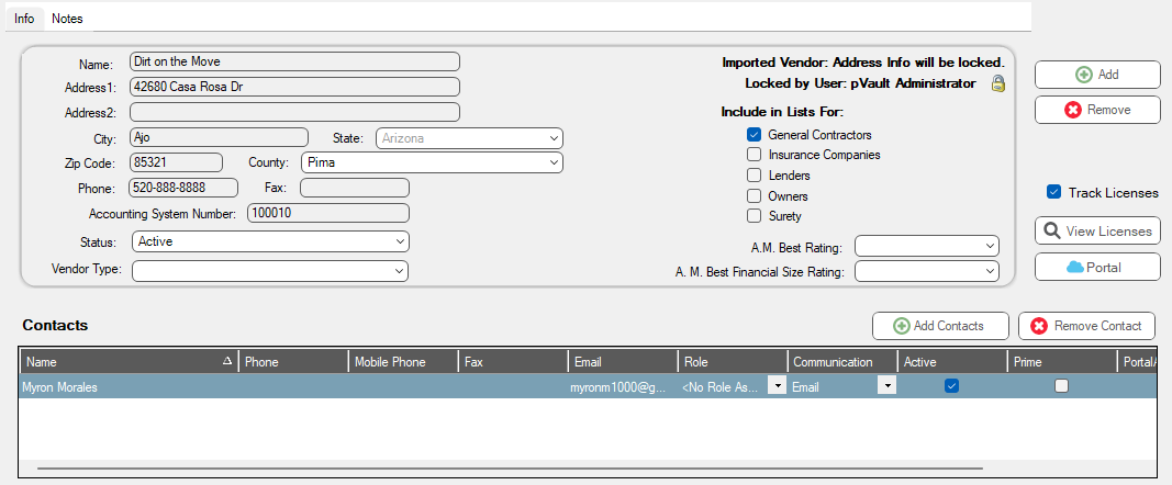 GreenlightMasterAddressBookmainpageAddContactContactswindowpopulated-mh