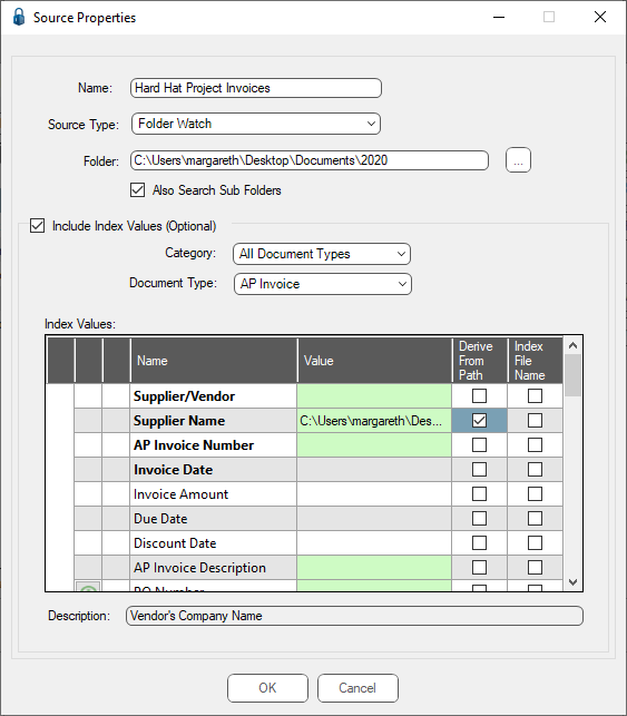 ImportFolderwatchSourcePropertiesFolderWatchIndexValuesgridcomplete-mh