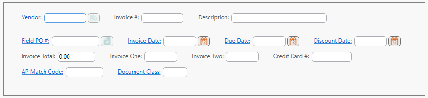 InvoiceEntryInvoiceCode1andInvoice2fieldsinheader-mh