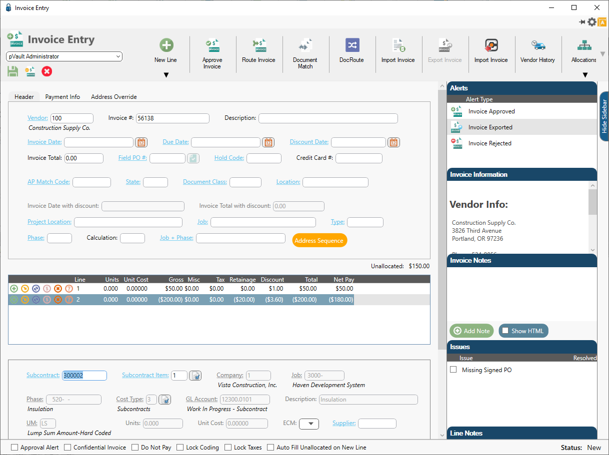 InvoiceEntryNewLineSubcontractlinedetail-mh