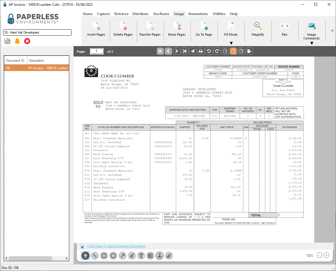 InvoiceSearchscreenResultswithOpenDocumentImagetab-mh