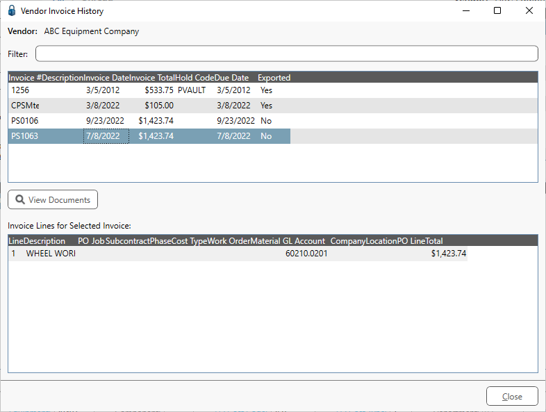 previewvendorinvoicehistorydialog-mh