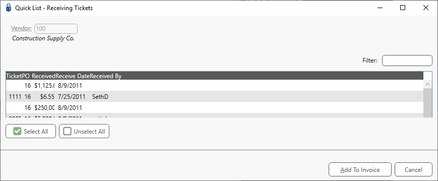 QuickListReceivingTicketswindow-mh