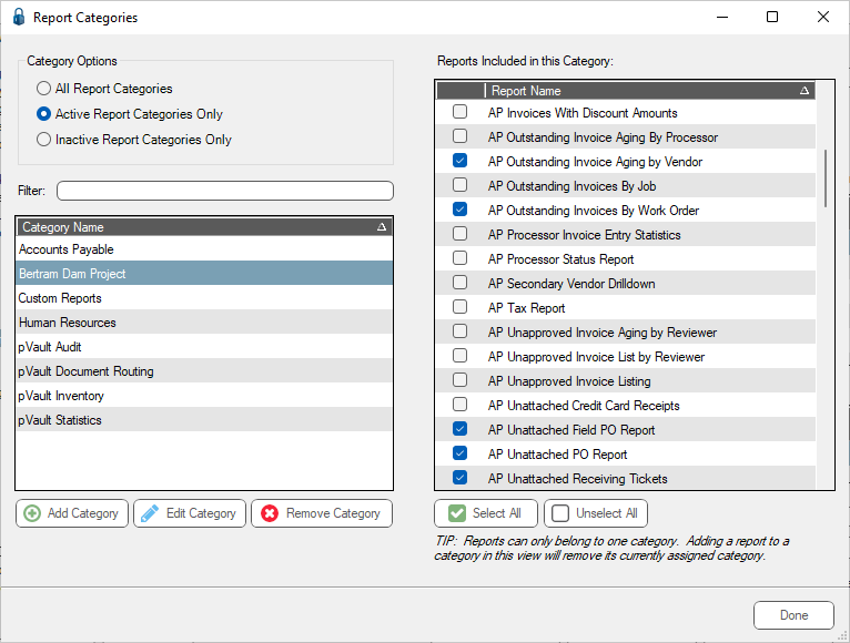 ReportsscreenAdministrationtabReportCategorieswindowwithnewcategory-mh