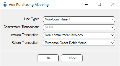 VaultPropertiesIntacctPurchasingConfigurationdialogAddPurchasingMappingdialog-mh